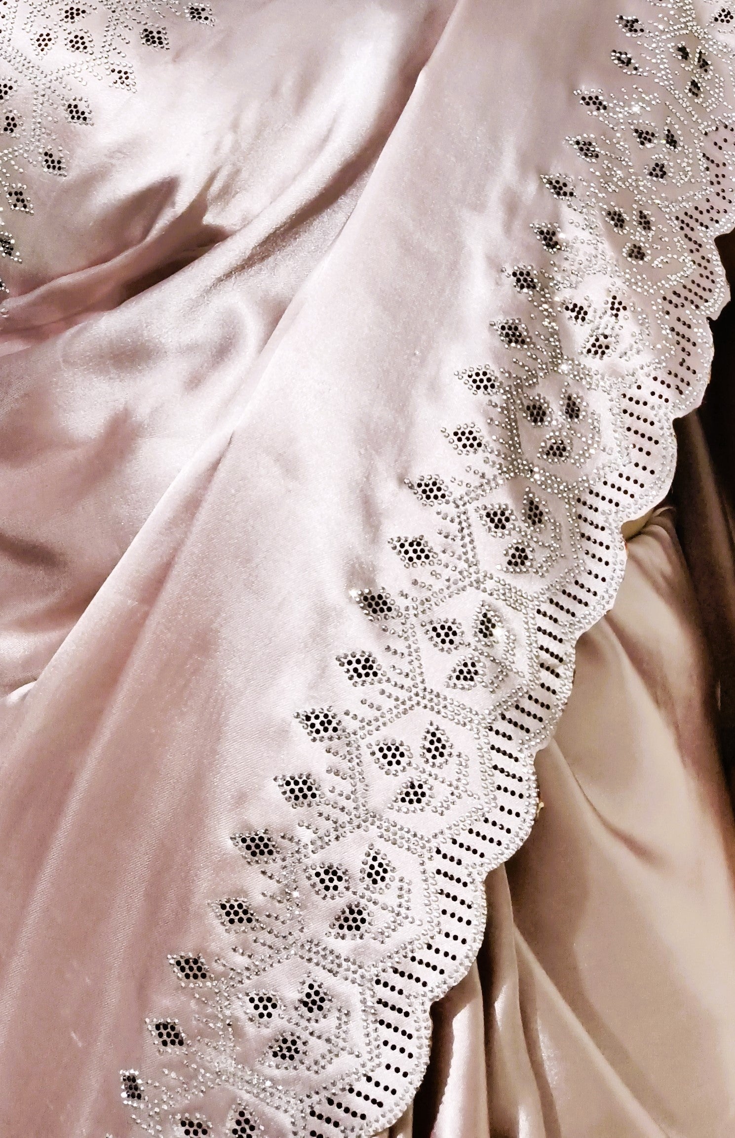 Womens New Latest Bollywood Fancy Party Wear Satin Silk chu and Swaroski Work