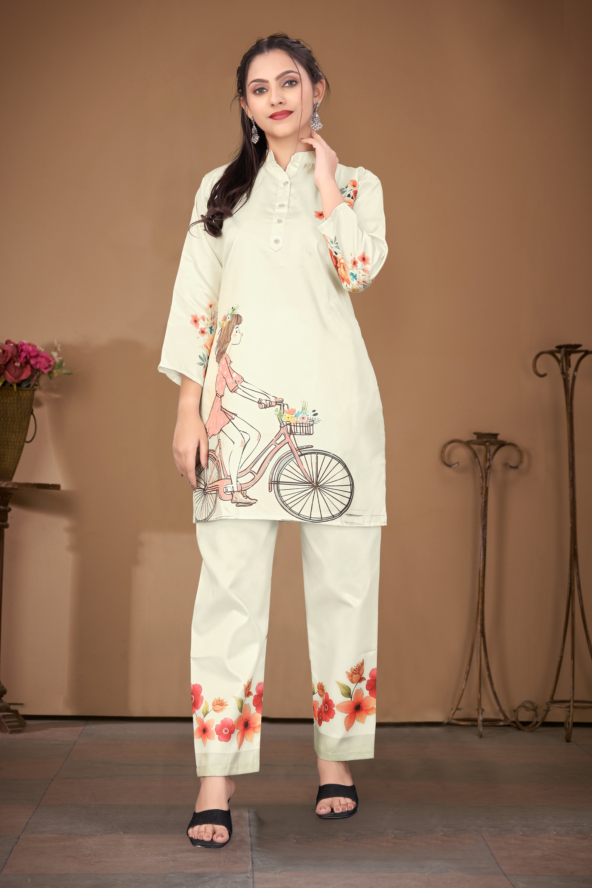 Women Co-Ord Set || Women 2 Pic Stylish Kurta Set