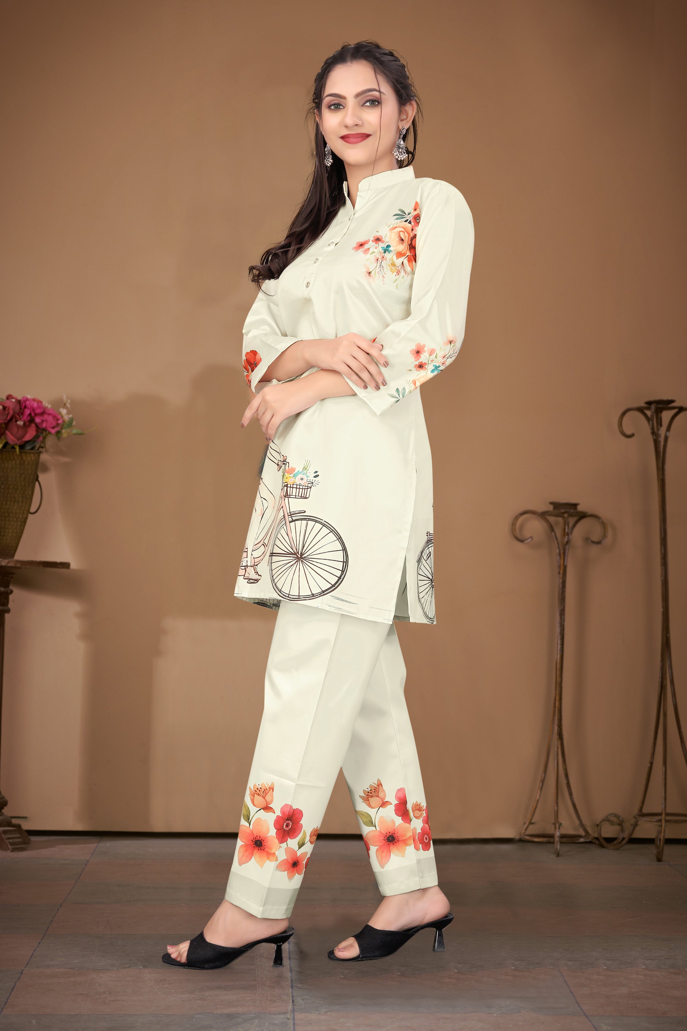 Women Co-Ord Set || Women 2 Pic Stylish Kurta Set