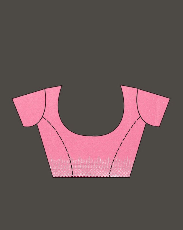 Women's Heavy Satin silk Lavender Colors Siroski work Cut work Saree