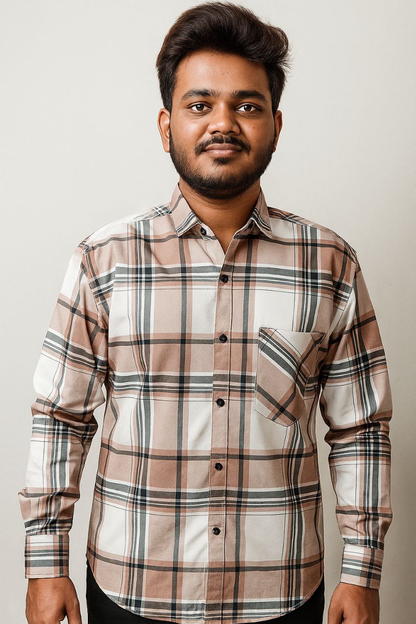 Fashion Men's Cotton Full Sleeve Regular Fit Casual Solid White Shirt | Comfortable & Breathable Fabric | Stylish Everyday Wear for Office, Party & Outing